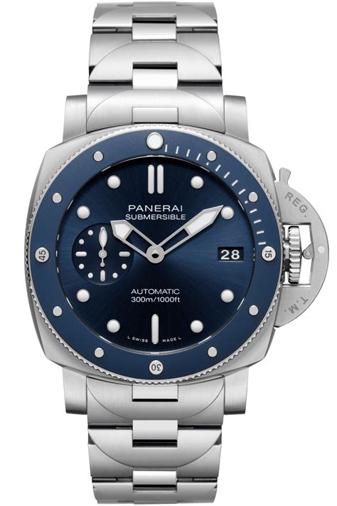 panerai marina vs submersible|panerai submersible blu notte.